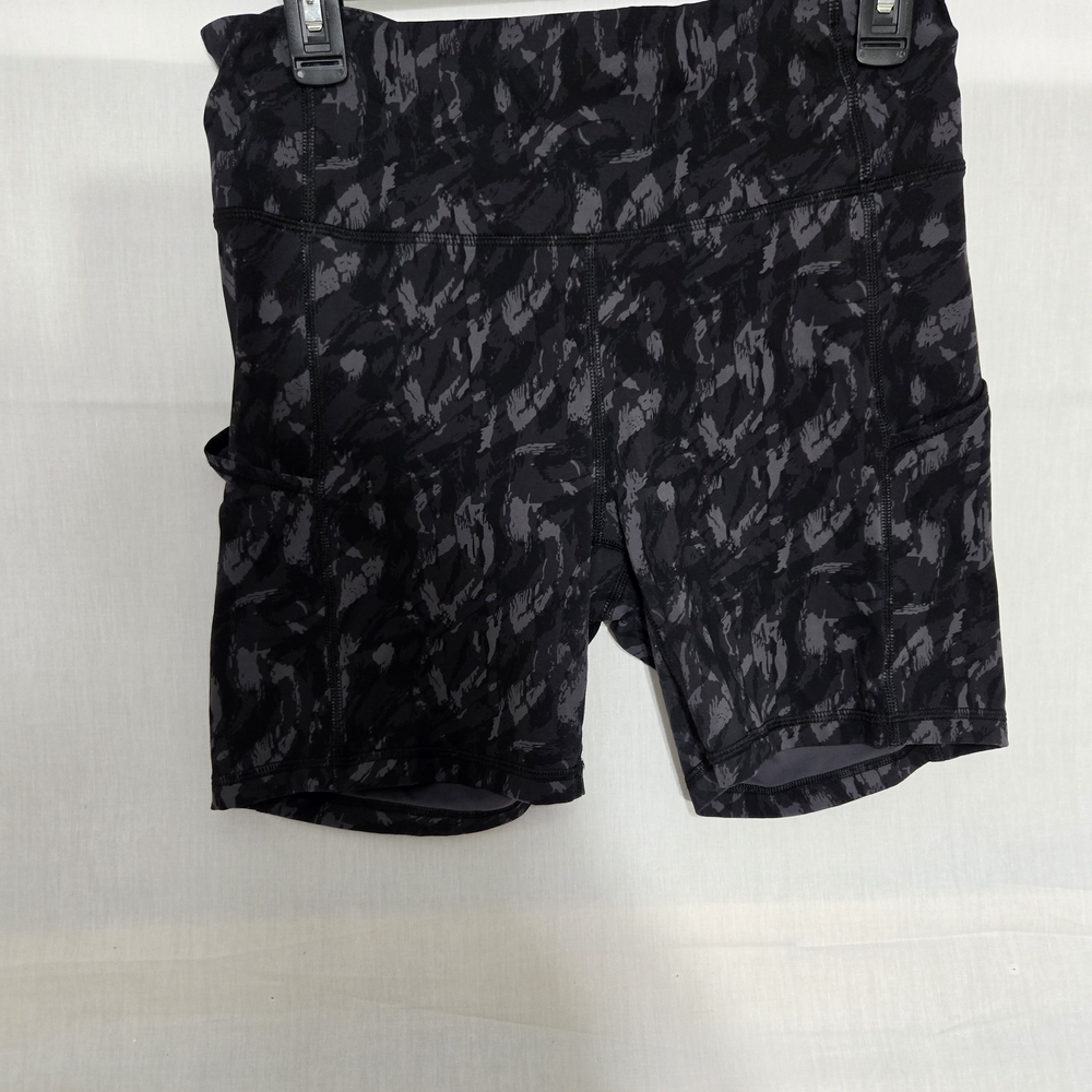 CRZ YOGA Black Patterned Leggings